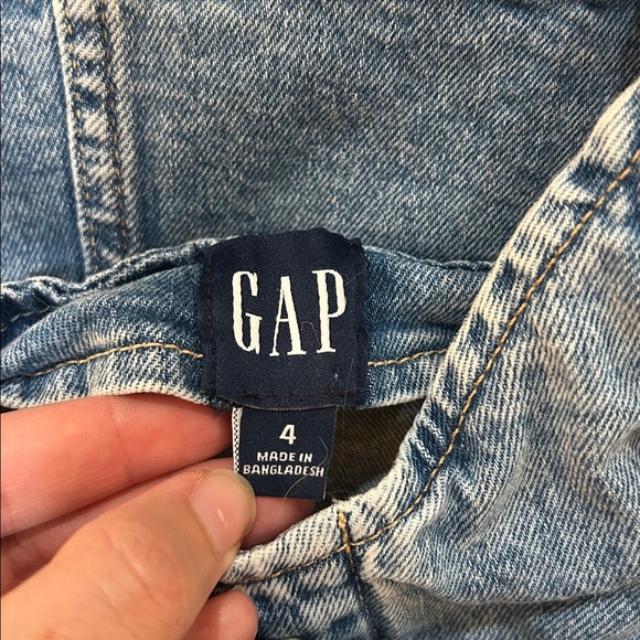 Gap Denim Mini Dress Size 4 - Picture 8 of 12